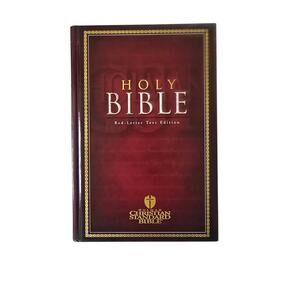 The Christian Standard Holy Bible Red Letter Edition Hardback Vintage 2004